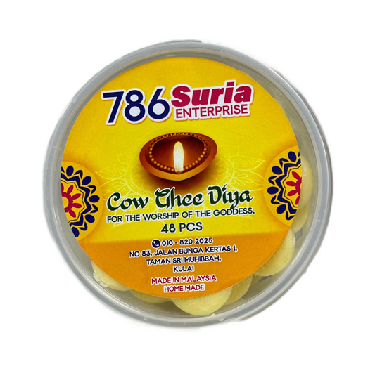 786 Suria Cow Ghee Diya (48 pcs)
